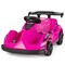 Costway 6V Battery Powered Go Kart Kids Ride On 4 Wheel Racer RC w/ Bumper & Music